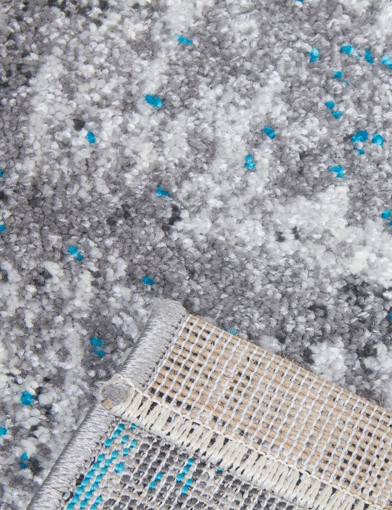 Antika Medallion - Teal rug, 67 x 240 cm size