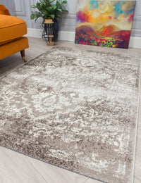 Antika Medallion - Taupe rug, 120 x 170 cm size