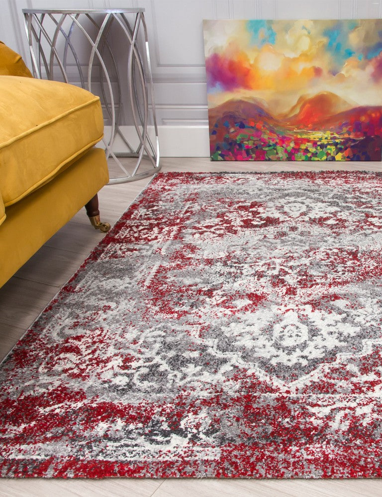 Antika Medallion - Red rug, 80 x 150 cm size