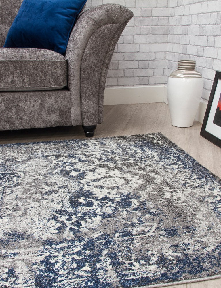 Antika Medallion - Navy rug, 160 x 220 cm size