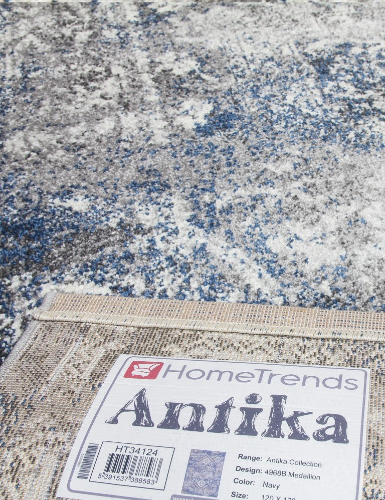 Antika Medallion - Navy rug, 200 x 300 cm size