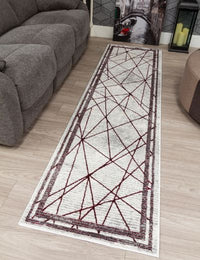 Best Irish Glitz Art Deco Red Rug - Elegant Design for Luxury Interiors - in Ireland