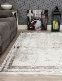 Best Irish Glitz Art Decor rug - Luxurious Beige Elegance for Your Living Space - in Ireland