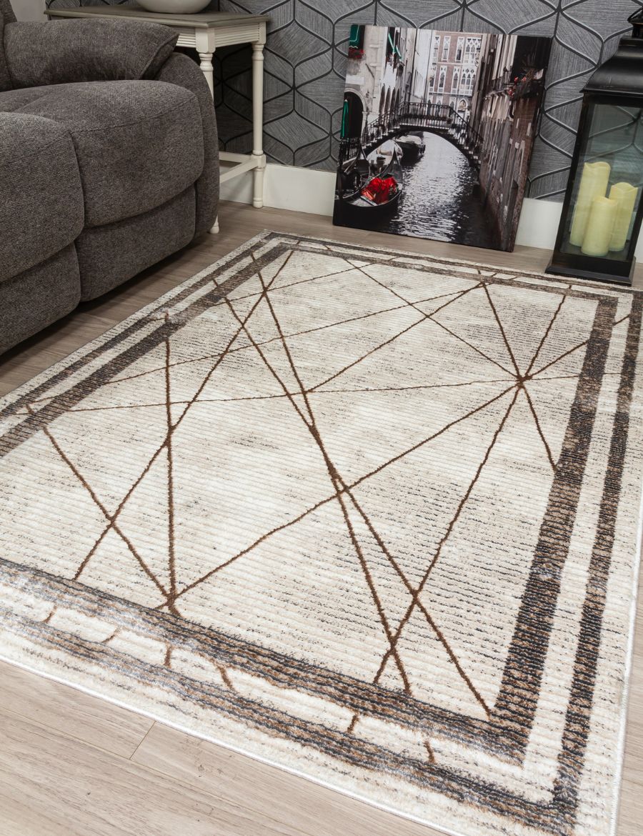 Best Irish Glitz Art Decor rug - Luxurious Beige Elegance for Your Living Space - in Ireland