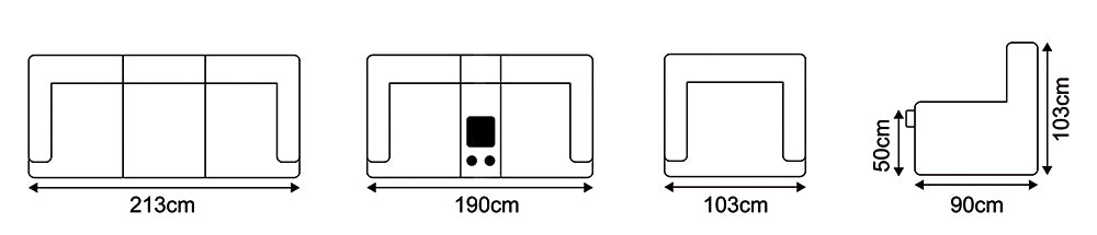 Gresham Sand dimensions