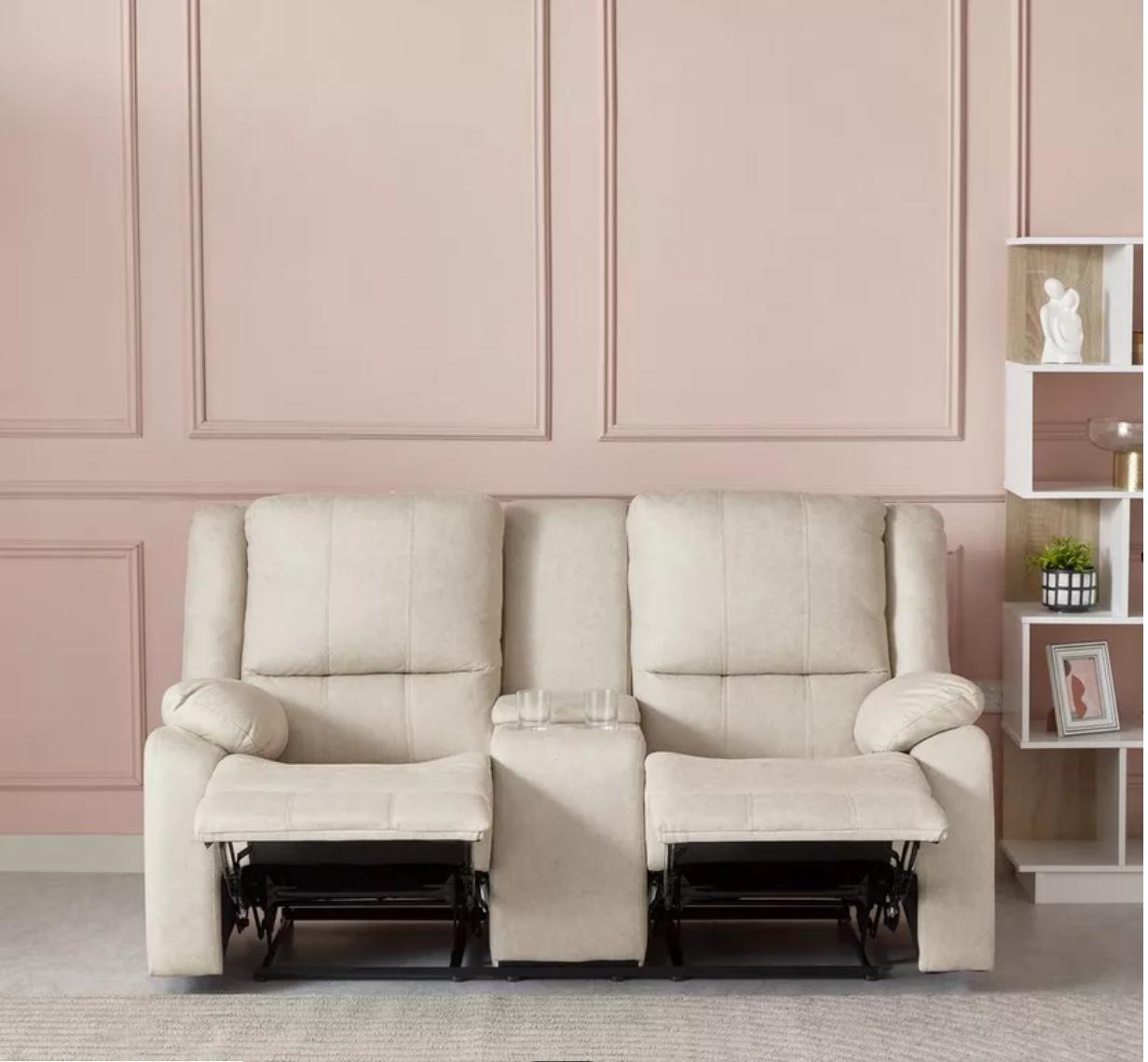 Chic Beige Larson Sofa Range