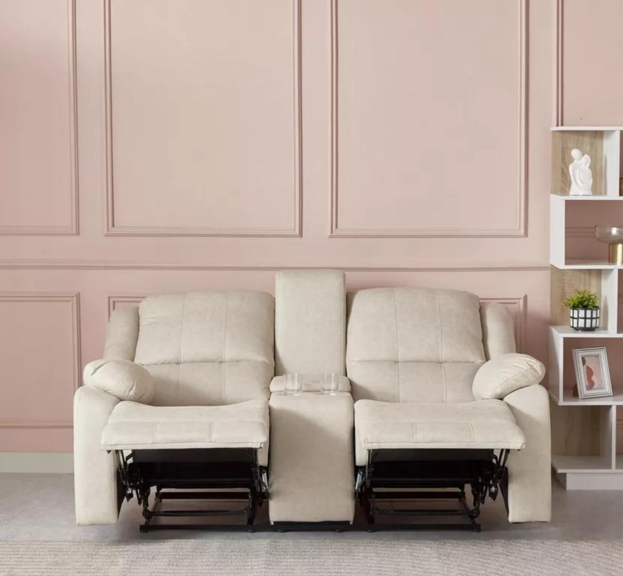 Chic Beige Larson Sofa Range