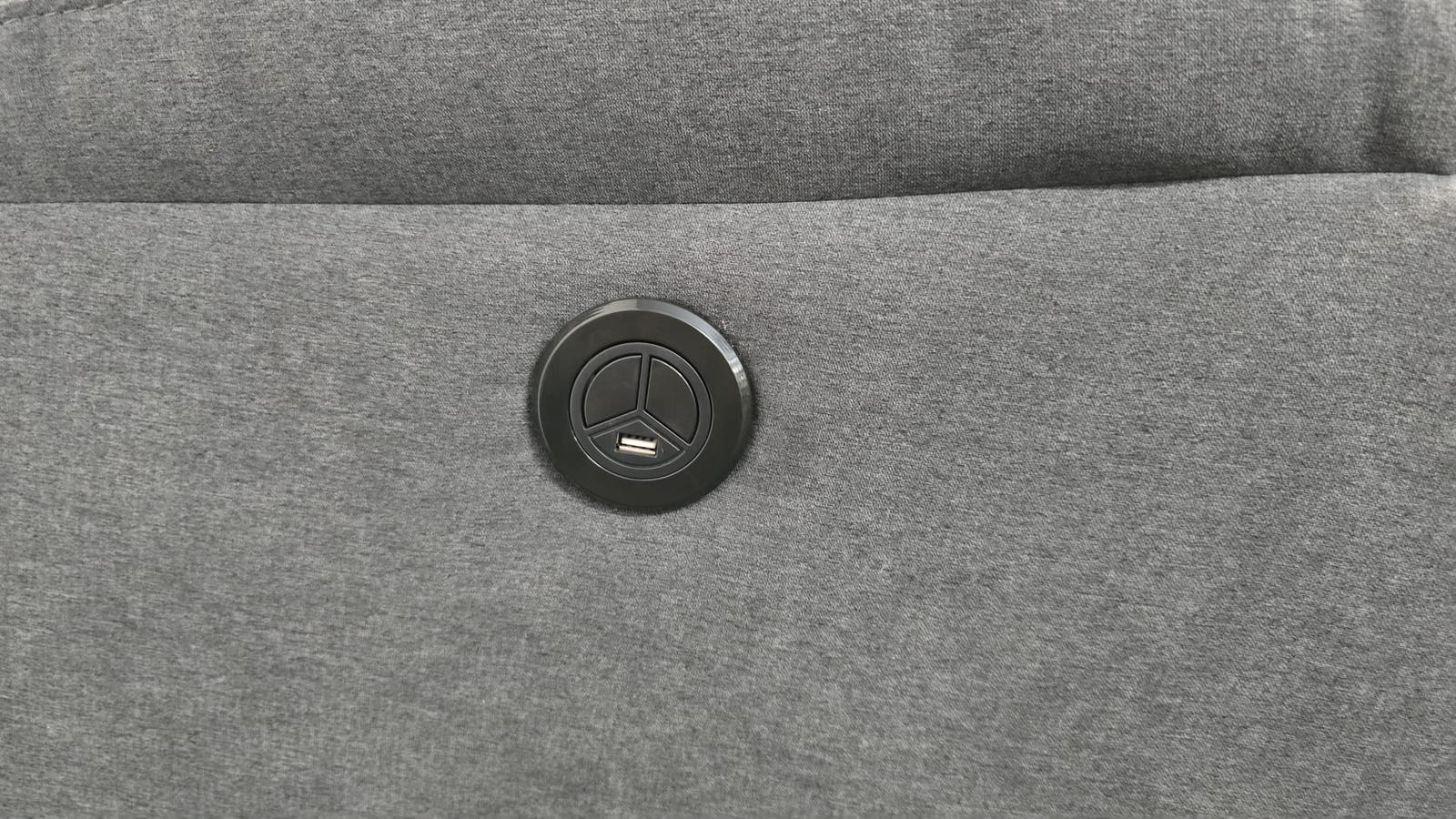 Grey Sorento Electric Recliner