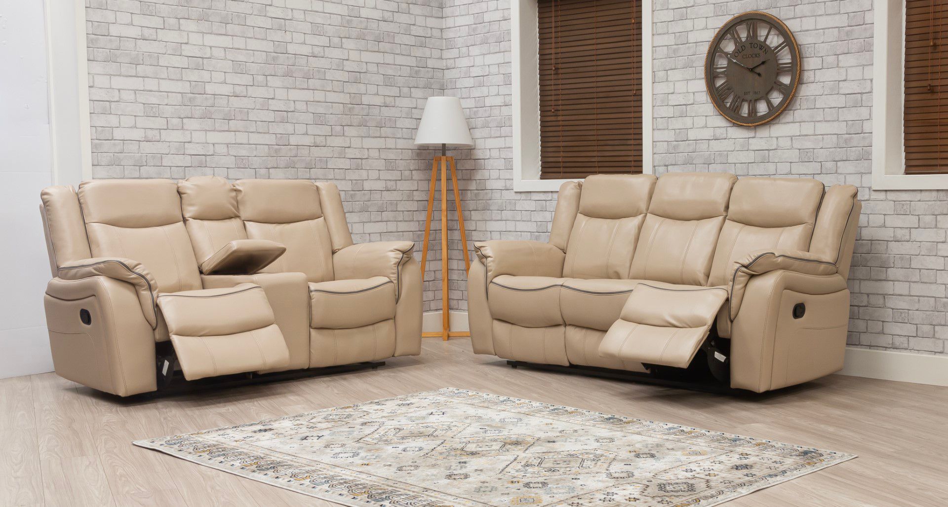 Brooklyn Recliner Sofa Set