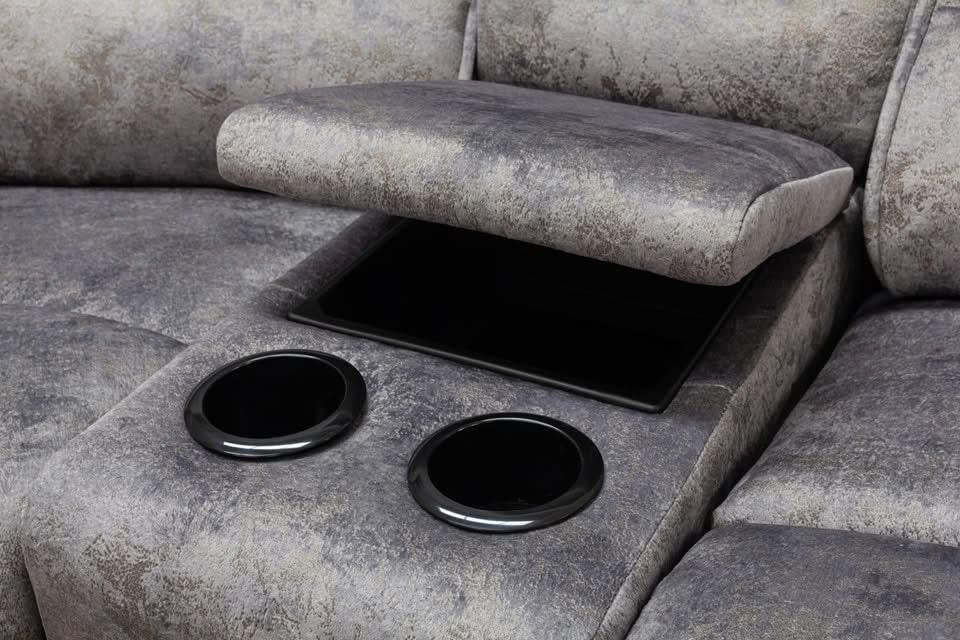 Otto Modular Corner Sofa – Built-in Drink Console