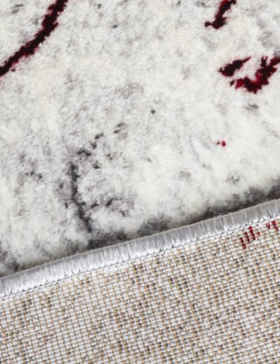 Luxurious Glitz Marble Red Rug from Ireland - Best Quality for Your Home Decor - in Ireland