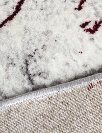 Luxurious Glitz Marble Red Rug from Ireland - Best Quality for Your Home Decor - in Ireland