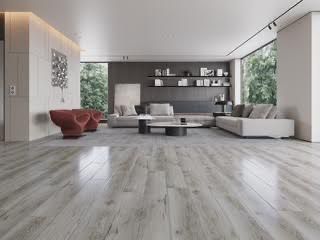 Seattle Grey Gloss Laminated Flooring (12mm) – 2 m² Per Box