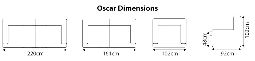 Oscar Tan dimensions