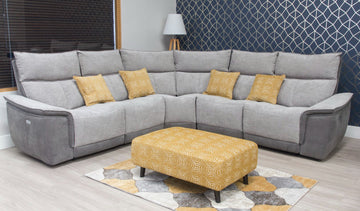 Occasional Poppy Footstool & Cushion Set - Ochre