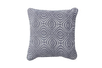 Occasional  Poppy Footstool & Cushion Set - Grey