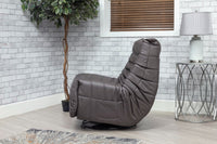 Occasional Capri Swivel Rocker Recliner - Dark Grey