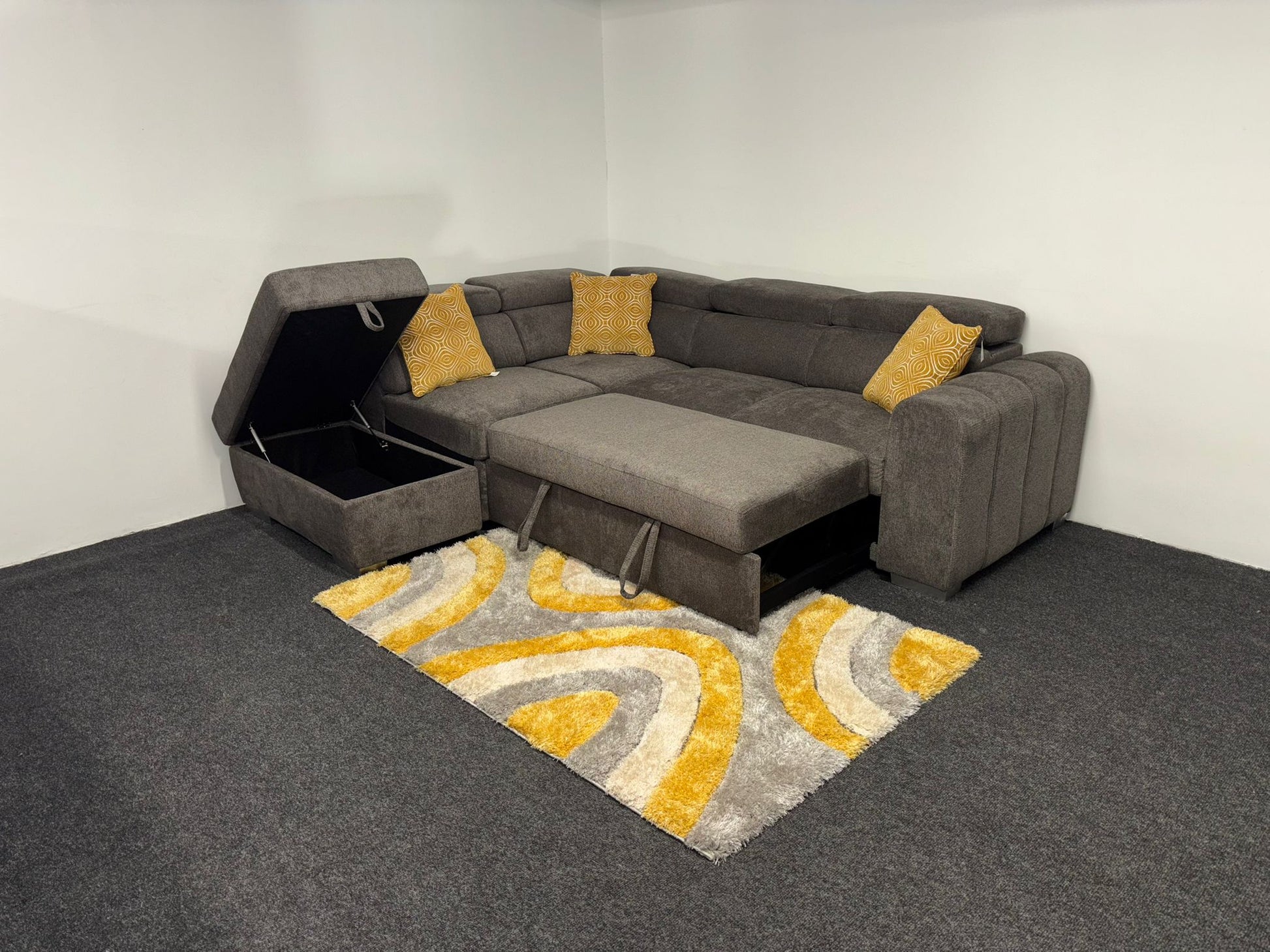 Carmen Grey Sofa Bed