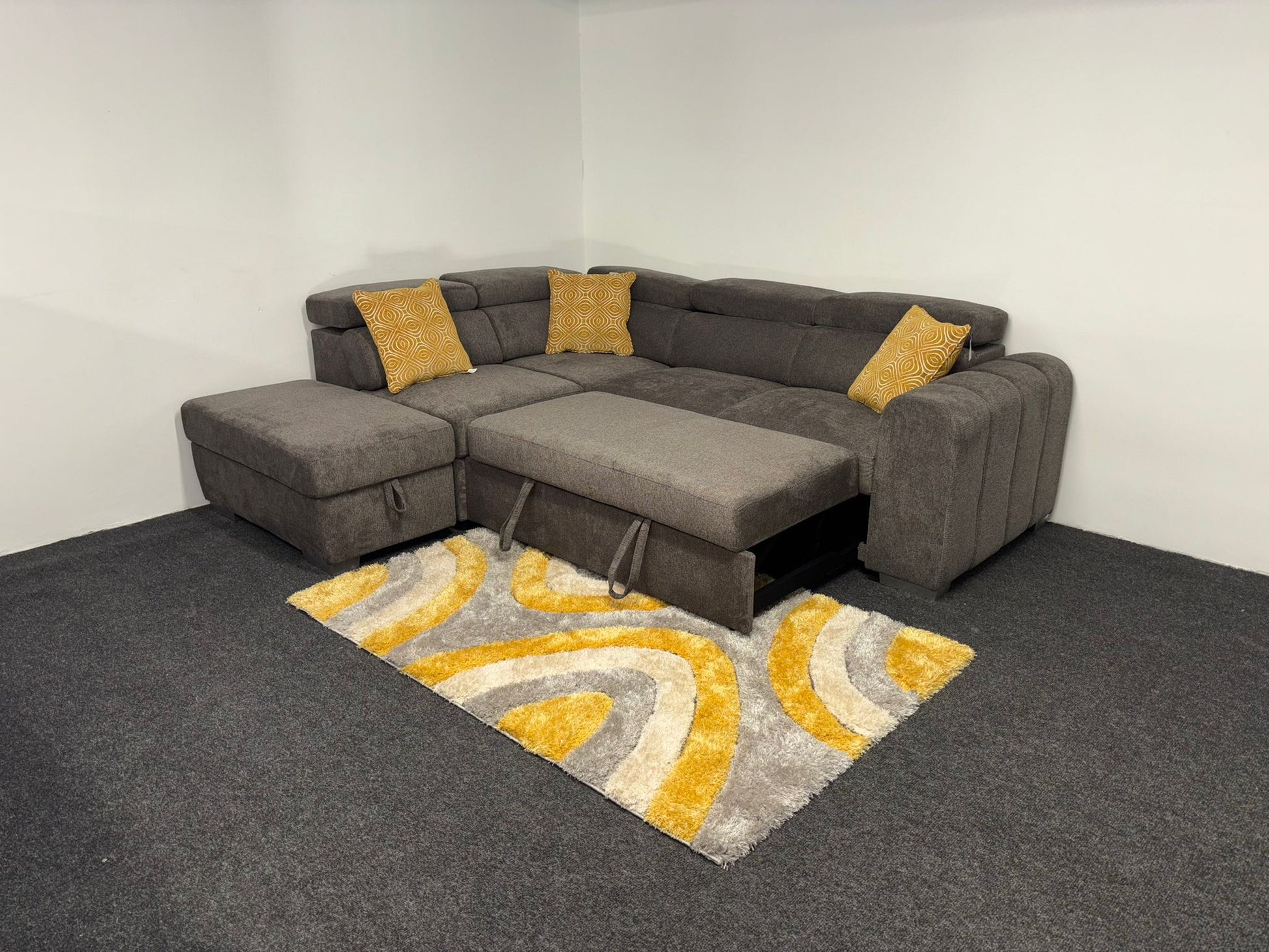 Carmen Grey Sofa Bed