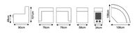 Pandora dimensions