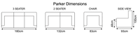 Parker dimensions